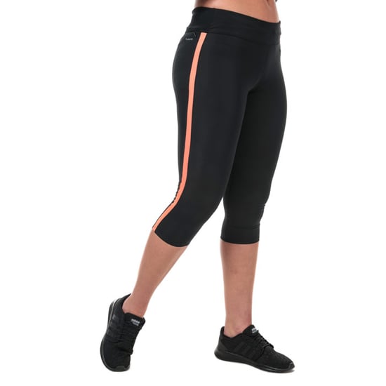 Women's adidas Own The Run 3 Quarter Leggings in Black - Image 4
