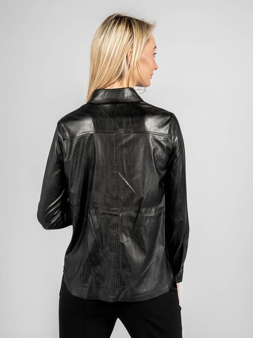 Pinko overhemd Ripetta Vrouw zwart - Image 4