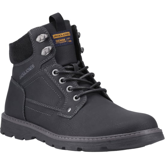 Jack & Jones Stratford Polyuretan Herrstövlar Antracit - Image 1