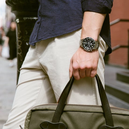 Bulova Marine Star Heren Zilveren Horloge 96B272 - Image 3