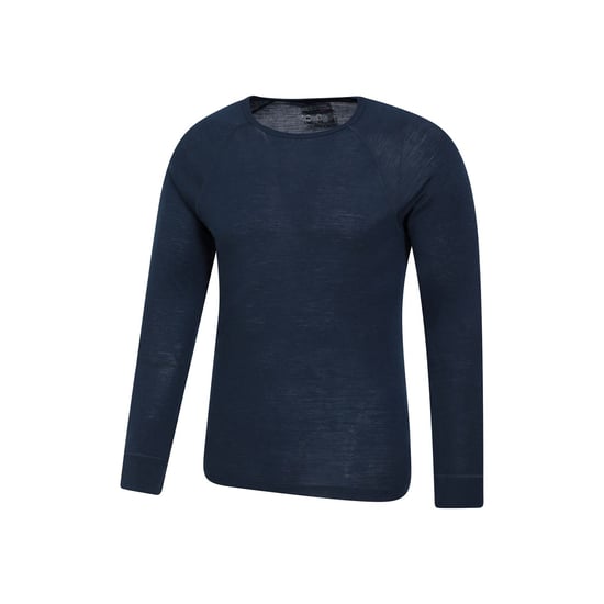 Mountain Warehouse Mens Merino Wool Thermal Top (Navy)