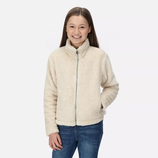 Regatta Childrens/Kids Kallye Ripple Fleece Jacket (Light Vanilla) - Image 6