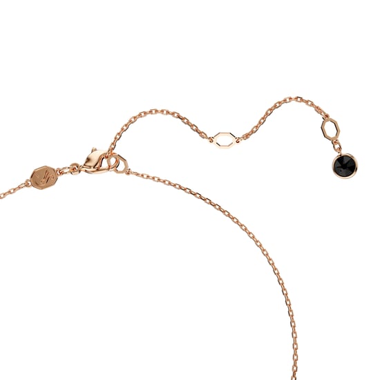 Swarovski 'Swan' Women's Gold Plated Metal Necklace - Rose 5678046 - Image 4