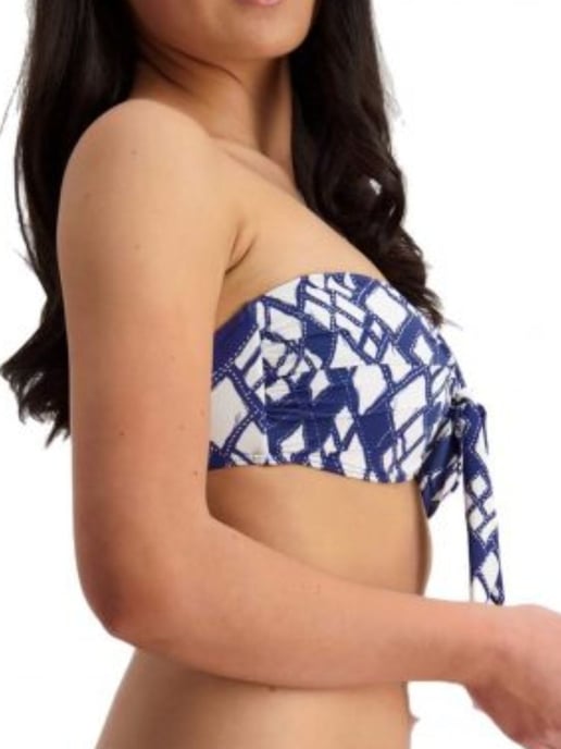 Vintage Bloom Strapless Bandeau