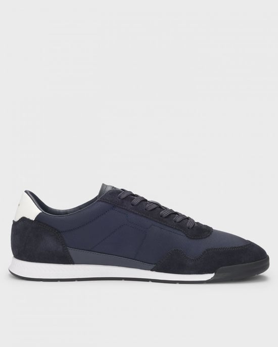 BOSS Orange Titanium Mens Mixed Material Lace-Up Trainers with Suede Trims - Image 2