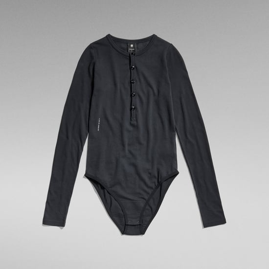 G-Star RAW Henley Body Slim Top