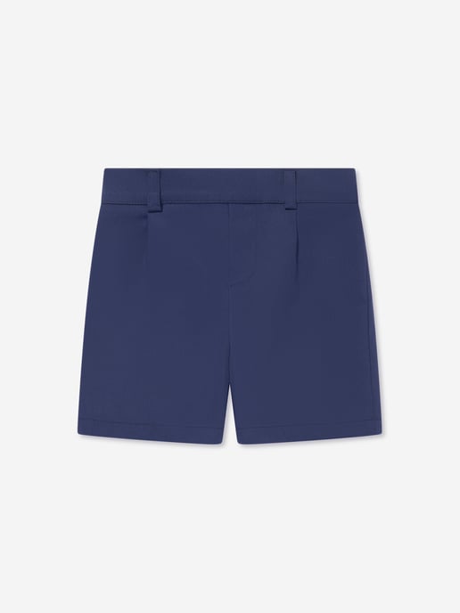 Fendi Baby Boys Logo Romper in Navy
