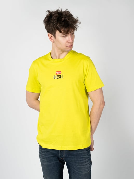 Diesel T-Shirt T-Just Men's Yellow - Image 3