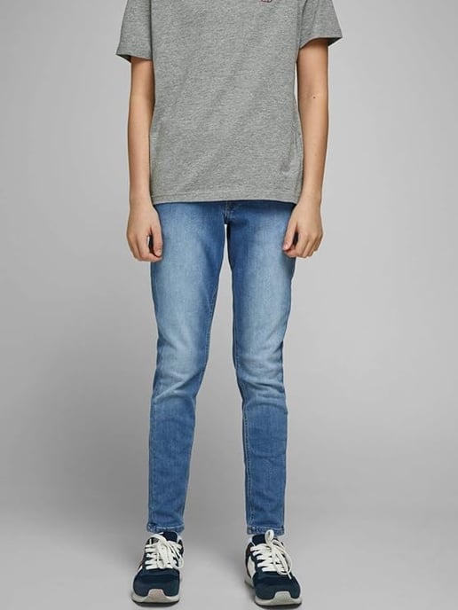 Jack & Jones Original Kids Skinny Jeans Boys Casual Blue
