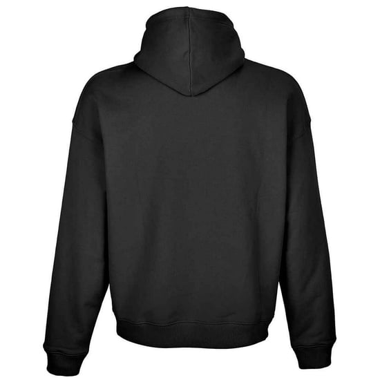 SOLS Unisex Adult Connor Oversized Hoodie (Black) - Image 2