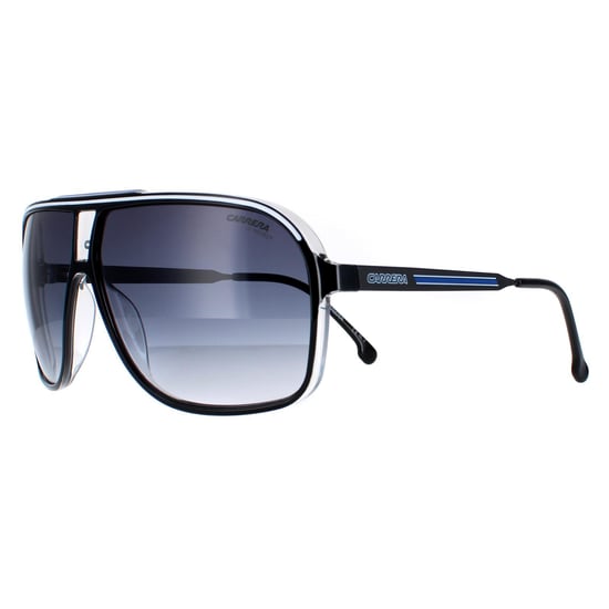 Carrera Aviator Mens Black and Blue Grey Blue Gradient Grand Prix 3