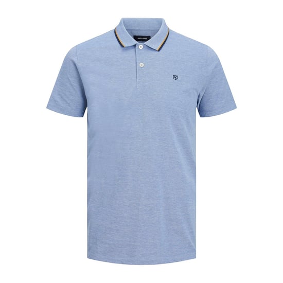 Jack & Jones Men's Logo Polo Shirt, Short-Sleeved, Casual