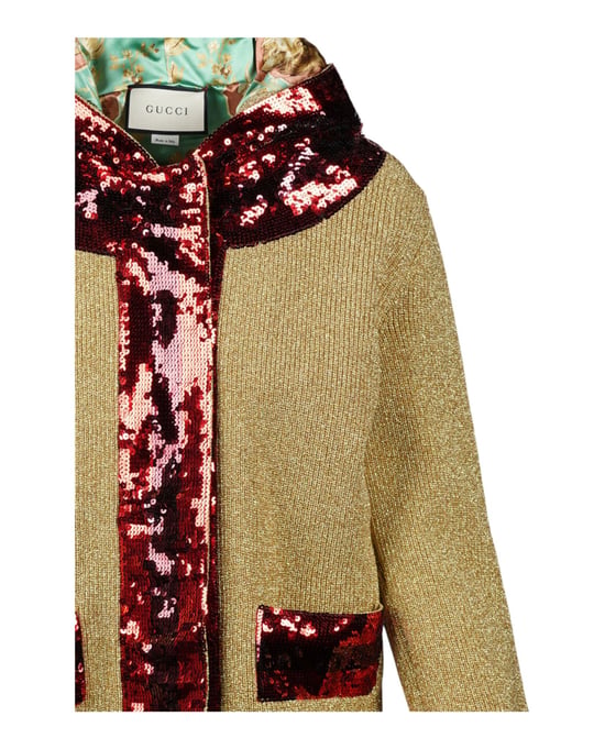 Gucci Paljett Lurex Jacka - Image 3