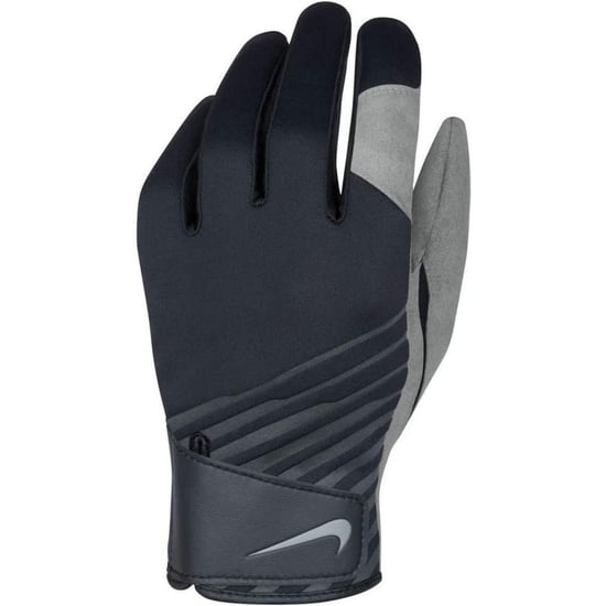 Nike Heren Faux Suede Winterhandschoenen (Zwart) - Image 1