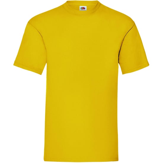Fruit Of The Loom | Kortärmad t-shirt med rund hals för herrar - gul (5-pack) - Image 3