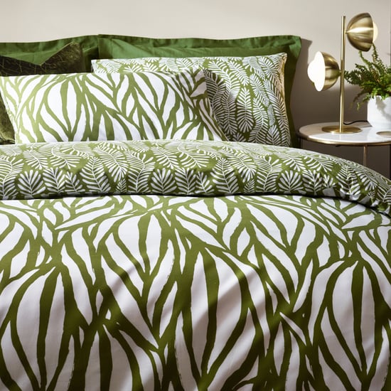 Hoem Frond Abstract Cotton Rich Reversible Duvet Cover Set - Image 3