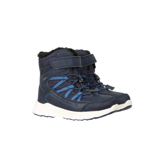 Mountain Warehouse Childrens/Kids Denver Adaptive Waterproof Snow Boots (Navy)