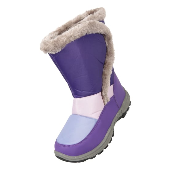 Mountain Warehouse Kinderen/Kinderen Caribou Adaptieve Sneeuwlaarzen (Paars) - Image 6