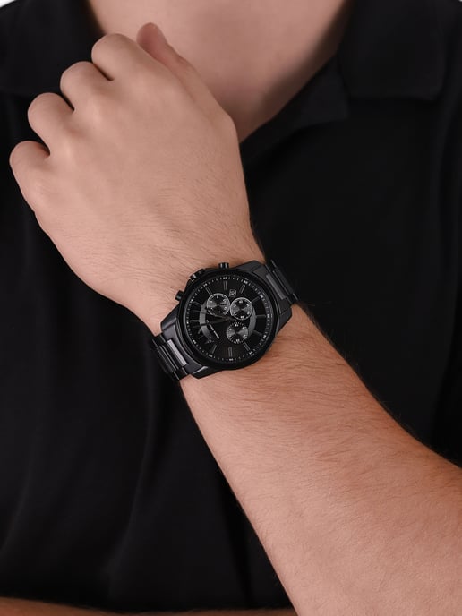 Armani Exchange Banks herenhorloge Zwart AX1722 - Image 3