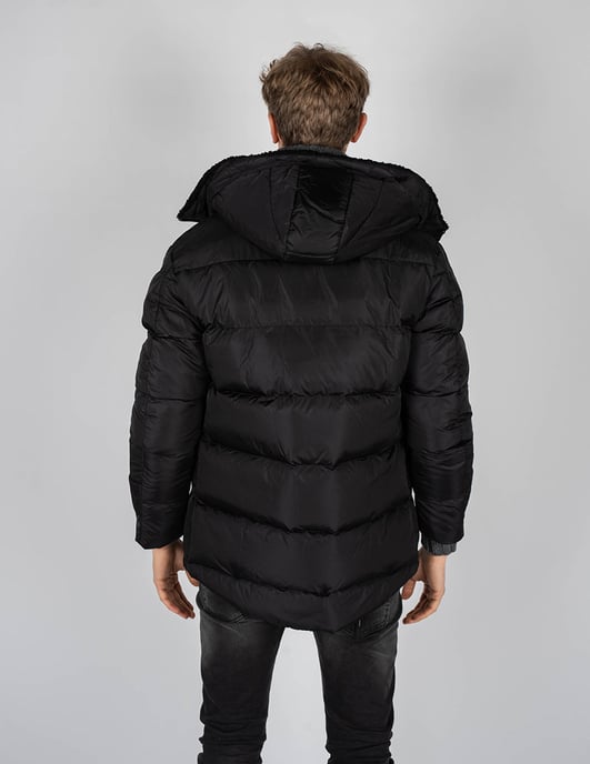 Xagon Man Jacket Samir Men's Black - Image 4