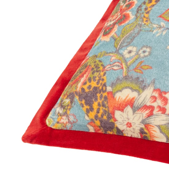 Wylder Jawai Printed Velvet Cushion Cover - Image 4