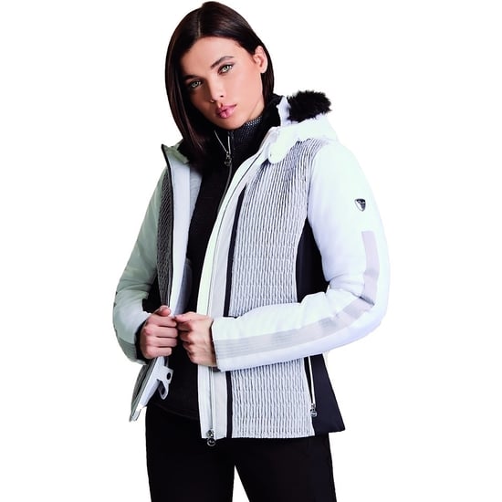 Dare2B Womens/Ladies Statement Jacket (White/Silver)