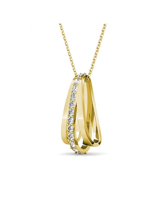 Aurielle Hängsmycken - Guld och kristall - Image 3