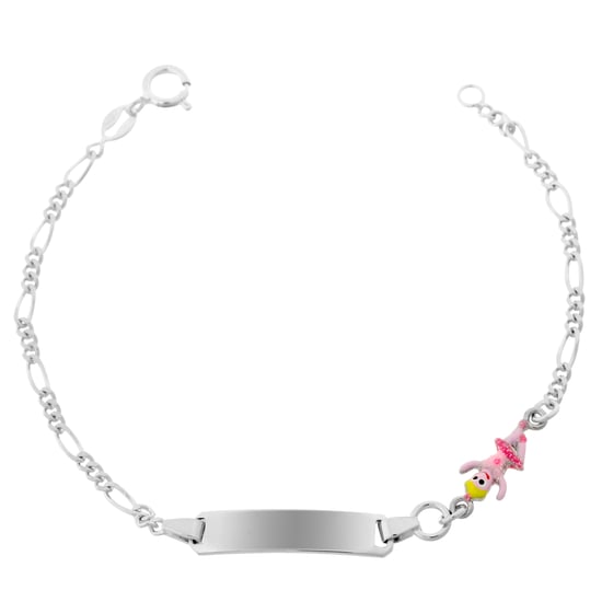 Orphelia 'Oviva' Child's 925 Sterling Silver Set: Bracelet + Earrings - Silver SET-7137