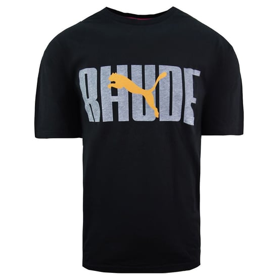 Puma x Rhude Graphic Short Sleeve Crew Neck Black Mens T-Shirt 596757 51