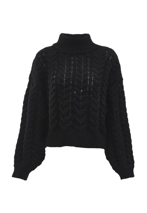 Mymo Jumper Dames zwart - Image 1