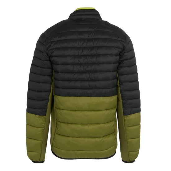 Regatta Mens Leedre Colour Block Hybrid Jacket (Nephrite Green/Black)