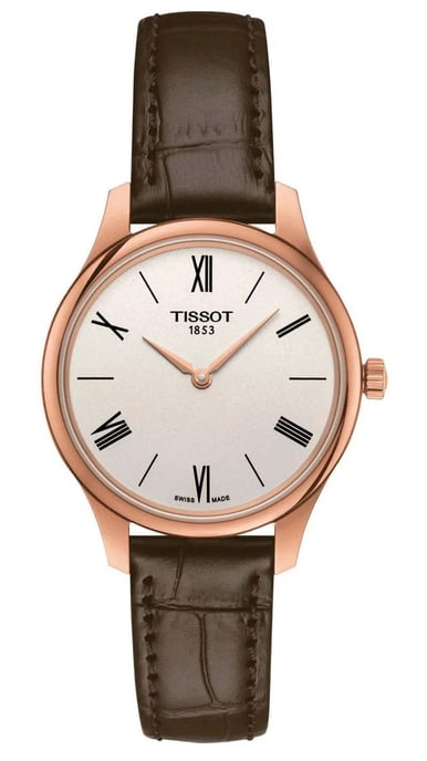 Tissot 5.5 Lady Women's Brown Watch T0632093603800 - Image 1