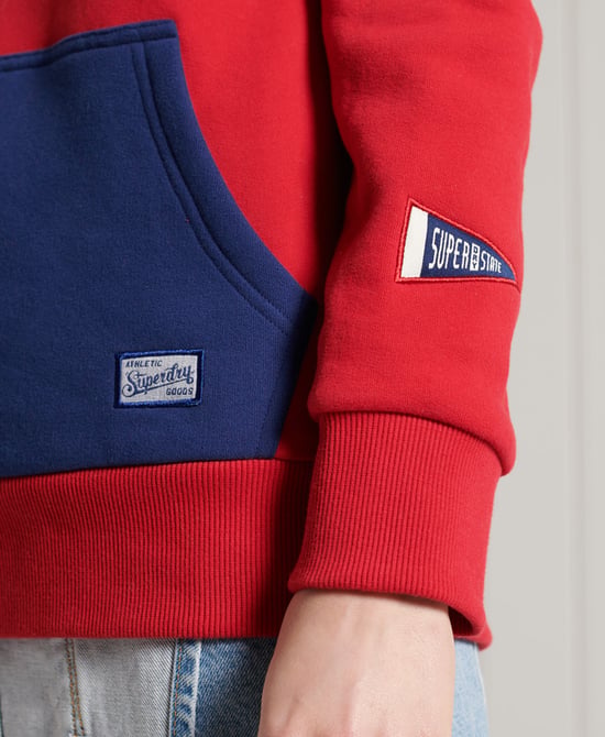 Superdry Vintage Colour Block Hoodie