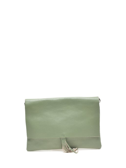 Isabella Rhea SS22 IR 1772T Green Leather Bag - Image 1