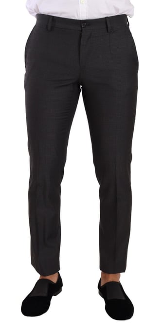 Dolce & Gabbana Men's Black MARTINI Single Breasted 2 Piece Suit - Image 6