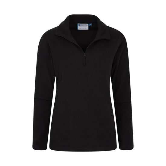 Mountain Warehouse Womens/Ladies Camber II Fleece Top (Black)