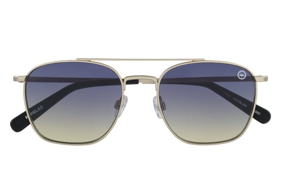 Hype Gold Sq Aviator Sunglasses