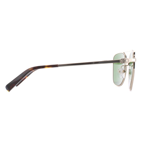 Salvatore Ferragamo Aviator Mens Golld Green SF158S