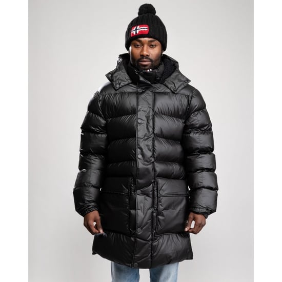 Hunter Rubberised Puffer Mens Coat
