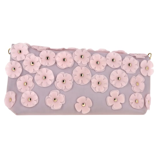 Burberry The Petal in Flowers Pouch in Purple Rubber - Image 3