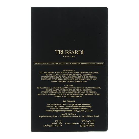 Trussardi Black Extreme Eau De Toilette 50ml - Image 4