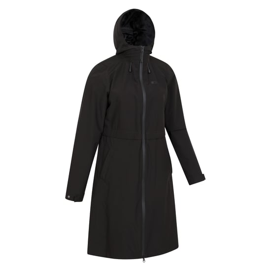 Mountain Warehouse Dames/Dames Hilltop Extra Lang Waterdicht Jasje (Zwart) - Image 4