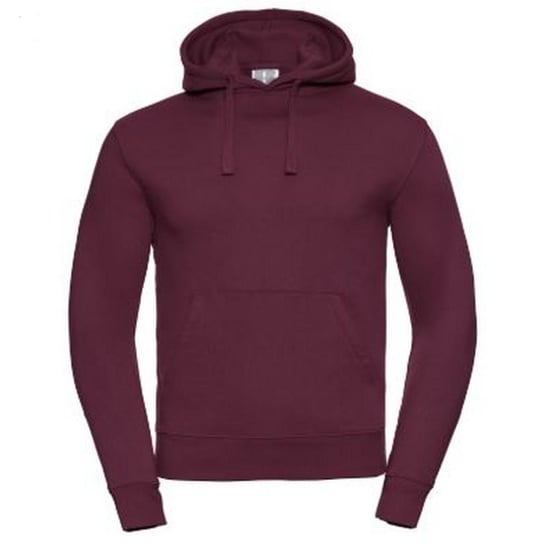 Russell Mens Authentic Hooded Sweatshirt / Hoodie (Burgundy) - Image 1
