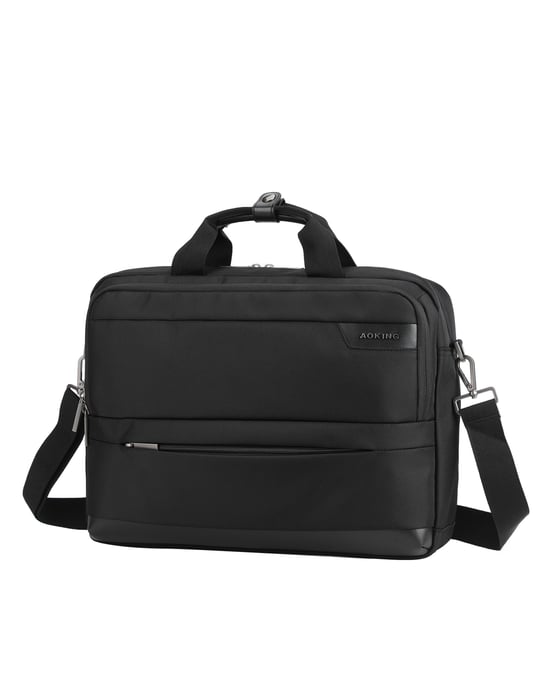 Aoking Briefcase Unisex BLACK - Image 2
