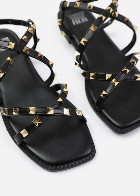Wheres That From Womens 'Montana' Gladiator Sandal With Stud Detail