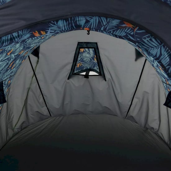 Regatta Malawi Hawaiian 2 Person Pop-Up Tent (Navy/Grey/Orange)