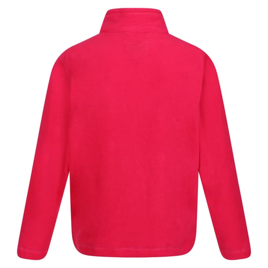 Regatta Great Outdoors Childrens/Kids King II Lightweight Full Zip Fleece Jacket (Pink Potion)