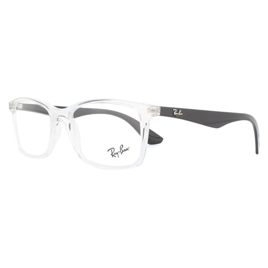 Ray-Ban Glasögonbågar RX7047 5943 Transparent och Svart Herr Dam - Image 2