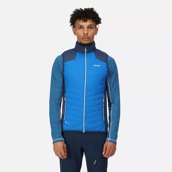Regatta Mens Halton VI Lightweight Body Warmer (Sky Diver Blue/Admiral Blue)