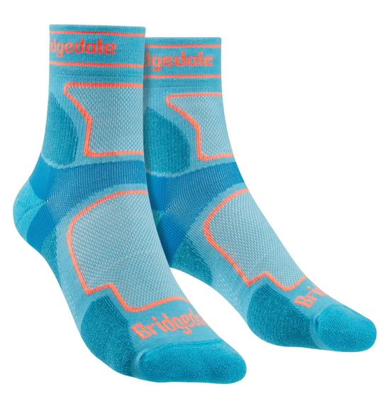 Bridgedale - Dames Hardlopen Ultralichte Merino Sokken - Blauw - Image 1